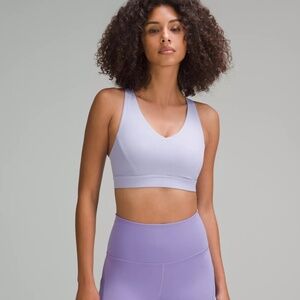 Lululemon Envital Bra Light Support B/C Cup, size 8, Lilac Smoke